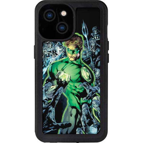 DC Comics Green Lantern Blackest Night, Vol 1 Cover by Ivan Reis iPhone 15 Waterproof Case